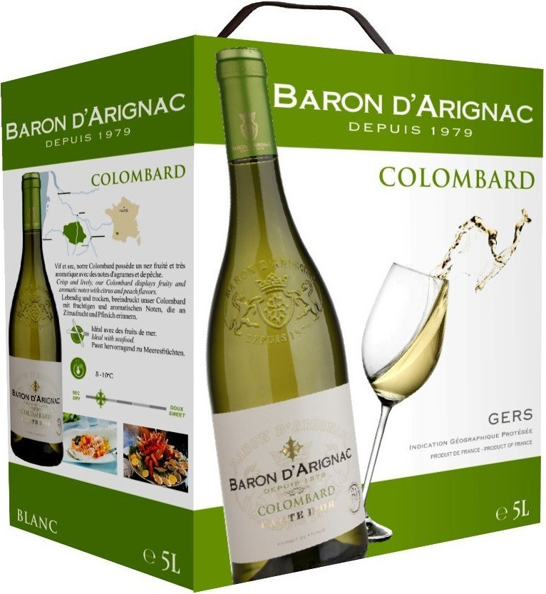 (Cooking Wine) Colombard &quot;Baron D'Arignac&quot; WHITE